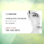 Benutzerdefinierte Fensterklammer für den Botox-Tr Fensteraufkleber (Blatt 3)