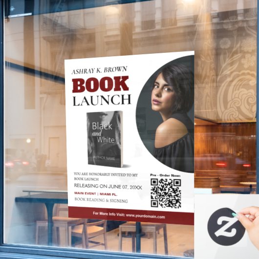 Benutzerdefinierte Fensterklammern beim Starten bu Fensteraufkleber (Café-Fenster)