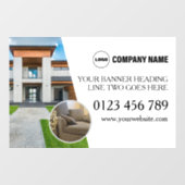 Benutzerdefinierte Fensterklammern für Real Anwese Fensteraufkleber (Blatt)