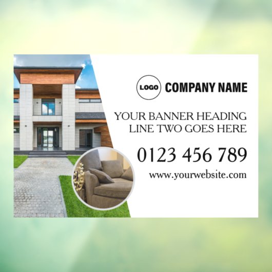 Benutzerdefinierte Fensterklammern für Real Anwese Fensteraufkleber (Blatt 3)