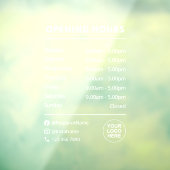 Benutzerdefinierte Fensterklammern mit Logos und s Fensteraufkleber (Blatt 3)