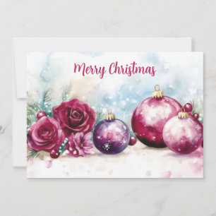 Benutzerdefinierte festliche Weihnachtsgrußkarte Feiertagskarte