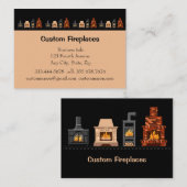 Benutzerdefinierte Feuerkarten-Visitenkarte Visitenkarte (Vorne/Hinten)