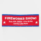 Benutzerdefinierte Fireworks Banner anzeigen (Horizontal)