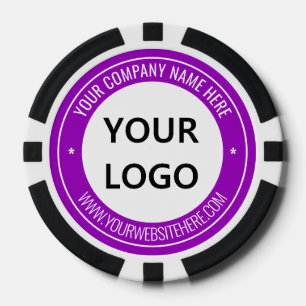 Benutzerdefinierte Firmen-Logo Geschäft Poker Chip