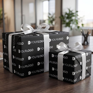 Benutzerdefinierte Firmenlogo Marken Geschäftsgesc Geschenkpapier