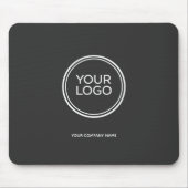 Benutzerdefinierte Firmenlogo-Mauspad | Modern Min Mousepad (Vorne)