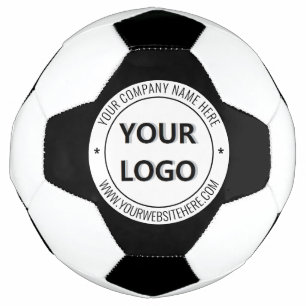 Benutzerdefinierte Firmenlogo Text Fußball Ball wä