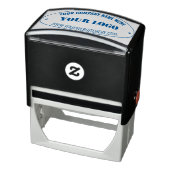 Benutzerdefinierte Firmenlogo-Text-Info-Oval-Stemp Permastempel (Produkt)