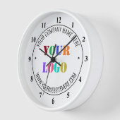 Benutzerdefinierte Firmenlogo-Textuhr Design für s Uhr (Winkel)