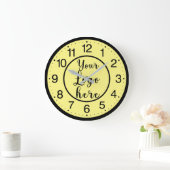 Benutzerdefinierte Firmenlogos Großuhr Große Wanduhr (Zuhause)