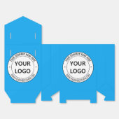 Benutzerdefinierte Firmenlogos und Textfavorisieru Geschenkschachtel (Ungefaltet)