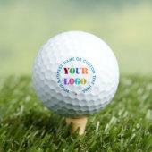 Benutzerdefinierte Firmenlogos und Textmarkierunge Golfball (Insitu T-Shirt)
