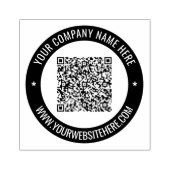 Benutzerdefinierte Firmenname Info Color Round-Rub Gummistempel (Prägung)