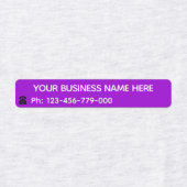 Benutzerdefinierte Firmennamen Telefonmarken wähle Etiketten (Design 2)