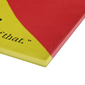 Benutzerdefinierte Flagge von Italien Sizilien - S Schneidebrett (Ecke)