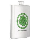 benutzerdefinierte Flasche für das Tribal-Kleeblat Flachmann (Rechts)