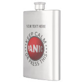 benutzerdefinierte Flasche mit Panoramataste Flachmann (Links)