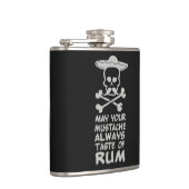 benutzerdefinierte Flasche Rum Mustache Flachmann (Rechts)