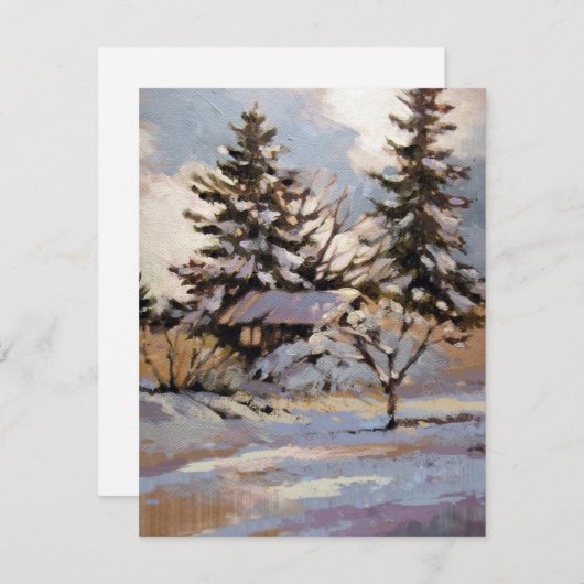 Benutzerdefinierte flatterne Note Card Dankeskarte (Vorne/Hinten)