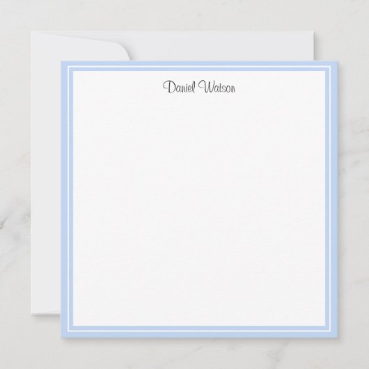 Benutzerdefinierte flatterne Note Card Mitteilungskarte (Vorderseite)