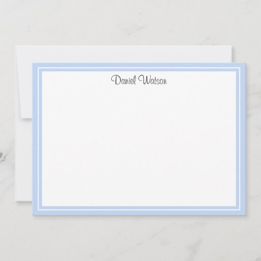 Benutzerdefinierte flatterne Note Card Mitteilungskarte (Vorderseite)