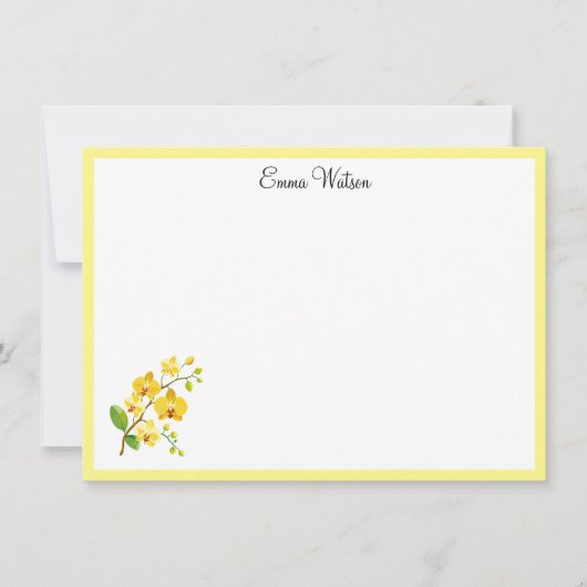 Benutzerdefinierte flatterne Note Card Mitteilungskarte (Vorderseite)