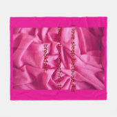 Benutzerdefinierte Fleece-Decken von Zazzle USA Fleecedecke (Vorderseite (Horizontal))