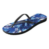 Benutzerdefinierte Flip-Flops Badesandalen (Schrägansicht)