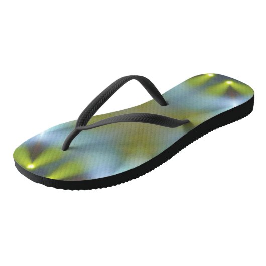 Benutzerdefinierte Flip-Flops Badesandalen (Schrägansicht)