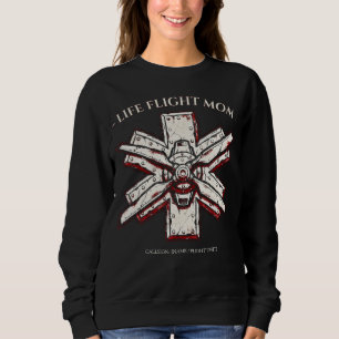 Benutzerdefinierte Flugkrankenschwester-Mom-Medeva Sweatshirt