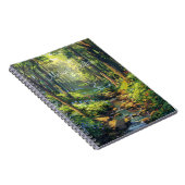 Benutzerdefinierte Flüster des verzauberten Waldes Notizblock (Rechte Seite)