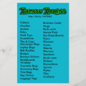 Benutzerdefinierte Flyer... Flyer (Hinten)