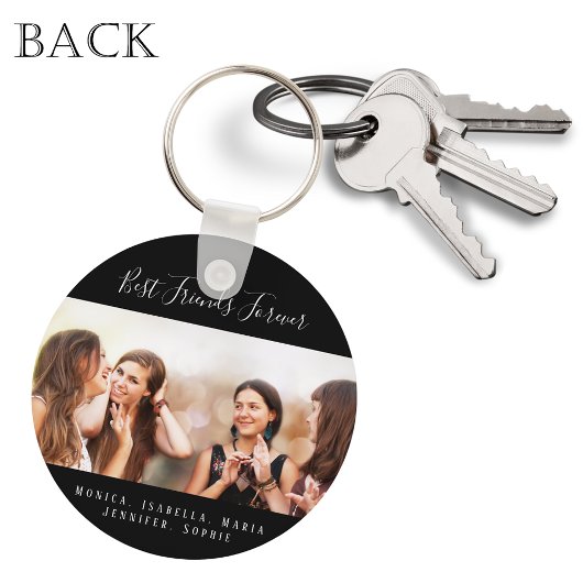 Benutzerdefinierte Foto beste Freunde für immer sc Schlüsselanhänger