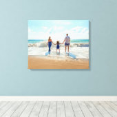 Benutzerdefinierte Foto-Canvas drucken - Ihr Famil Leinwanddruck (Insitu (Holzboden))