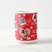Benutzerdefinierte Foto-Cat-Oberfläche Collage Tas Kaffeetasse (Mittel)