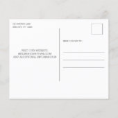 Benutzerdefinierte Foto Collage Budget Hochzeit sp (Rückseite)