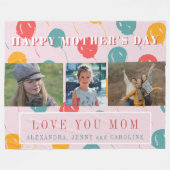 Benutzerdefinierte Foto Collage Liebe, die Sie Mut Fleecedecke (Vorderseite (Horizontal))