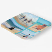 Benutzerdefinierte Foto Collage Paper-Teller mit I Pappteller (Gewinkelt)