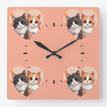benutzerdefinierte Foto Collage Wall Uhr
