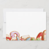 Benutzerdefinierte Foto-Cookie-Dekorieren der Part Einladung (Rückseite)