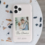 Benutzerdefinierte Foto-Datumsanzeige für neue Fam Case-Mate iPhone 14 Pro Hülle<br><div class="desc">Dies ist ein benutzerdefiniertes Bild Foto Date Couple Newlywed Family iPhone Case!</div>