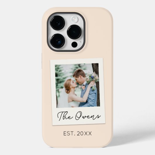 Benutzerdefinierte Foto-Datumsanzeige für neue Fam Case-Mate iPhone Hülle (Rückseite)