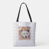 Benutzerdefinierte Foto-Dog-Mama Tasche (Rückseite)