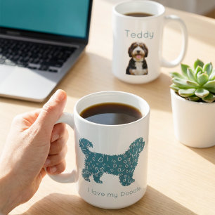 Benutzerdefinierte Foto-Doodle-Mama Personalisiert Kaffeetasse