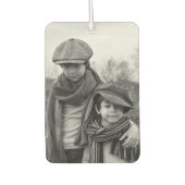 Benutzerdefinierte Foto-Familie Autolufterfrischer (Vorderseite)