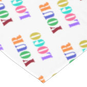 Benutzerdefinierte Foto-Filmwerbung Tischdecke (Schrägansicht)