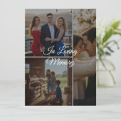 Benutzerdefinierte Foto-Flatcard – Personalisierte (Stehend Vorderseite)