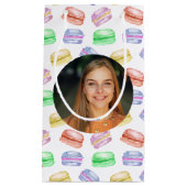 Benutzerdefinierte Foto Geburtstagsmuster Cookies Kleine Geschenktüte (Vorderseite)