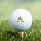 Benutzerdefinierte Foto Golfbälle Bester Vater All (Insitu T-Shirt)